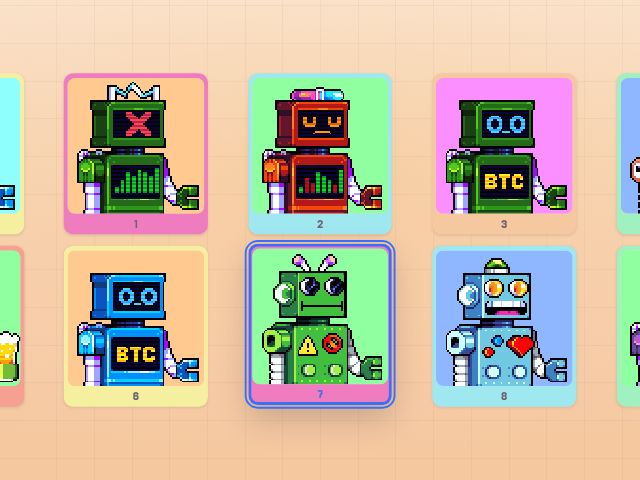 Pick-a-Bot gameplay